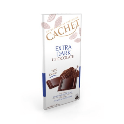 Cachet extra dark 70% cocoa