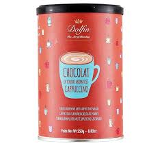 chocolate dolfin cappuccino hot chocolate drink
